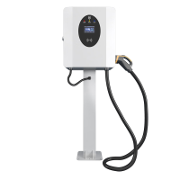 源龙行直流充电桩40kw新能源电动汽车通用九孔快充380V立柱单枪商用款