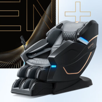 奥佳华OG7608TEN+按摩椅太空舱多功能全身电动按摩沙发4D机芯 秘境黑