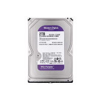 西部数据2TB WD Purple 西数紫盘 SATA 64MB CMR垂直 安防存储 3.5英寸 WD23PURZ