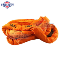 铁心能匠大吨位柔性吊装带软双扣国标吊带[柔性双扣50吨10米]