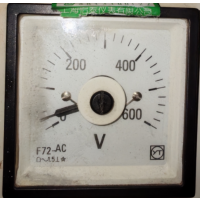 上海怡泰仪表有限公司电压表F72A-AC 600V