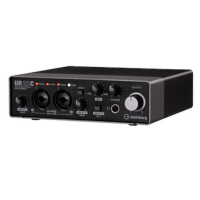 雅马哈UR22C声卡 配音有声书录音专业设备声卡 外置电容麦克风录音棚吉他编曲声卡