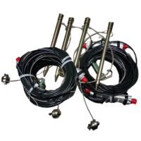 讯光015A型短波宽带天线车载携行式/四线宽度固定短波电台倒V宽带全方向150W套件