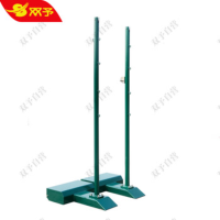 双予GM-008羽毛球网架 墨绿色A02(80kg/副) 铸铁加重移动式标准比赛室内外球架