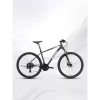 喜德盛(xds)山地自行车25款黑客500铝合金车架24速单车27.5轮径深灰自17寸