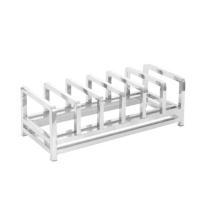 旭阳蓝采不锈钢菜板刀架置物架 6格