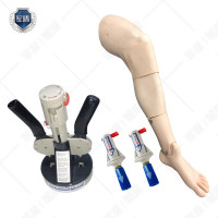 辅盾胫骨穿刺训练模块 胫骨骨髓腔穿刺输液训练套装 含训练型穿刺针(骨注枪)2支+复位器1个+右腿模型1套