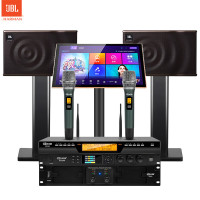 JBL MK12家庭ktv音响套装 卡拉OK点歌机一体机 家庭影院组合家用K歌专业音箱设备全套[旗舰版]12英寸套装