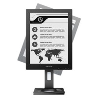 飞利浦 13.3英寸电子墨水屏办公显示器电纸书 Type-C 旋转支架电子书阅读器13B1K3300