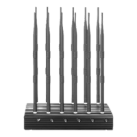 悍豹A-001台式12路插电式蔽屏干扰探测仪