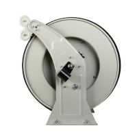 岭溪加油机柴油卷管器 气鼓气管收缩式高压悬挂式卷管器6分20米空盘