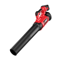 普朗德工业吹风机 大功率暴风吹雪机 锂电鼓风机吹落叶除灰尘器