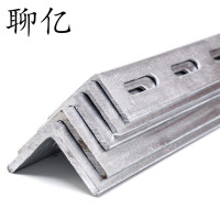 聊亿 冲孔角钢镀锌角钢角铁冲孔支架角铁货架角铁 单边冲孔 30*30*3[3米]