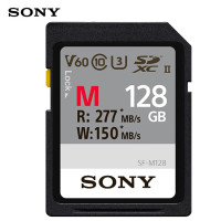 索尼 SONY SF-M128 SD卡 128G 高速读取277MB/S 微单单反相机摄像机存储卡