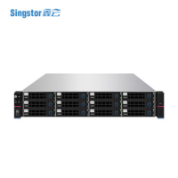 鑫云SS100G-12R企业级NAS共享网络存储 12盘位文件共享磁盘阵列120TB(含12片10T SAS)