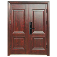 守卫神钢质甲级双开门防盗门 1380mm*70mm*2050mm