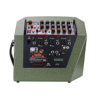 魔3plusX2025款音箱魔三音响吉他户外路演弹唱魔方直播电吹管音箱plusX五星军绿120W