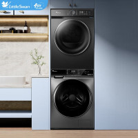 小天鹅洗烘套装10公斤全自动滚筒洗衣机+烘干机 智能投放除菌除螨 热泵动态柔烘UV紫外线除菌