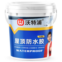 沃特浦防水涂料耐高温防晒补漏防水胶楼顶屋顶房顶漏水补漏王防漏水白色 防晒隔热-白色20斤-单遍约20㎡