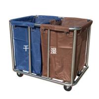 优合创佳酒店布草车 干湿分离-拆装款