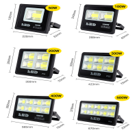 联豫 LED投光灯 篮球场体育照明高杆灯户外防水大功率室外强光工程射灯 超高亮[足600W]白光