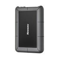 纽曼10TB 移动硬盘 3.5英寸 桌面存储 星际系列加强版 Type-C USB3.1 硅胶保护金属外壳 大容量