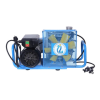 江固空气呼吸器充气泵100L 手动充气