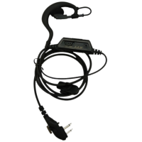 海能达EHM18-A对讲机耳麦 耳挂式无咪管 带VOX功能 适配BD500/610/TD550/PD500