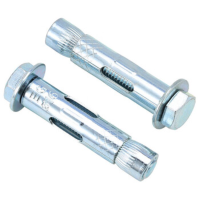 佰瑞特M10-M16 304不锈钢锥形螺母 锥型螺帽滚花内爆膨胀螺丝帽大小花内置式螺母 Φ10*45[12个]