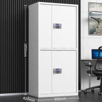 洛来宝保密柜电子密码柜文件柜资料档案柜通双节带抽升级款