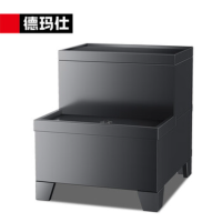 苏宁 德玛仕 开水器底座 DZ-0306B2(黑钢款) 适配3-6kW