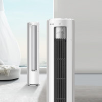 美的空调 3匹 静优风空调立式 超一级能效 健康风舒适风空调柜机 KFR-72LW/N8HY1-1