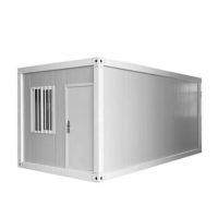 京联盛集装箱移动板房 可拆卸彩钢6*3*2.8m