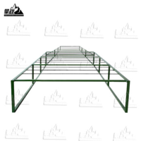 攀战移动战术高低桩网 低姿匍匐战术架方管(高+低共20米)送刺绳