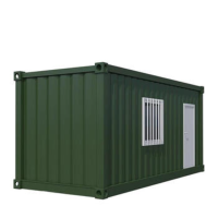 闪谦企集装箱活动房 6m*3m*2.8m 住人移动折叠房