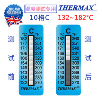 THERMAX英国进口测温纸10格C 132-182°C不可逆