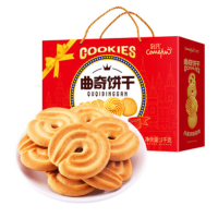 苏宁 刻凡 曲奇饼干礼盒 1000g 丹麦风味