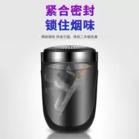 华饰车载烟灰缸 带盖杯座式可拆卸烟灰缸带灯 出风口可用