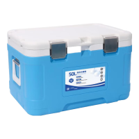 冰途保温箱 保热保冷箱 蓝色(6面PU) 50L