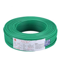 金龙羽ZC-BVR 2.5平方国标家装铜芯电线多股软线电源线 阻燃ZC-BVR 2.5绿色100米