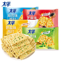 苏宁 太平 苏打饼干 香葱味[约16包]400g/袋 4袋起订