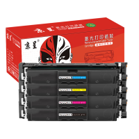 苏宁 京呈 四色硒鼓套装 W2300X高容含芯片 适用惠普