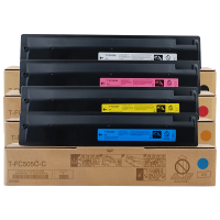 苏宁 京呈 四色粉盒套装 T-FC505 大容量 适用东芝