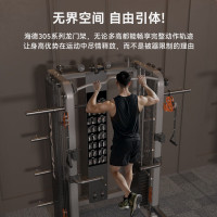海德综合训练器龙门架史密斯机卧推架家用一体多功能健身器材 时尚摩卡/单机 裸机