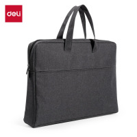 得力(deli) 多功能内置水杯袋公文包 办公手提袋商务包电脑包 DP0
