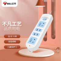 公牛接线板 GN-607 总控 过载保护 弱电 10米