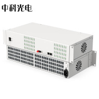 中科光电电话光端机128路+2路千兆网络RJ11电话光纤收发器FC口20公里 ZK-128P2GB-20KM/FC
