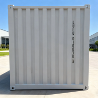 10英尺钢格栅地板集装箱溢油集装箱通风箱设备箱仓库箱可出口上船