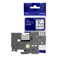 科思特 标签色带9mm*8m 适用兄弟标签打印机GI100/PT200/PT1000