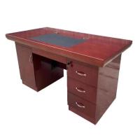 誉卓远办公桌电脑桌职员桌1.4米木皮 1.4m*0.7m*0.75m